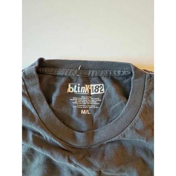 NWOT Blink 182 Sunflower Grey Tee - Picture 4 of 4